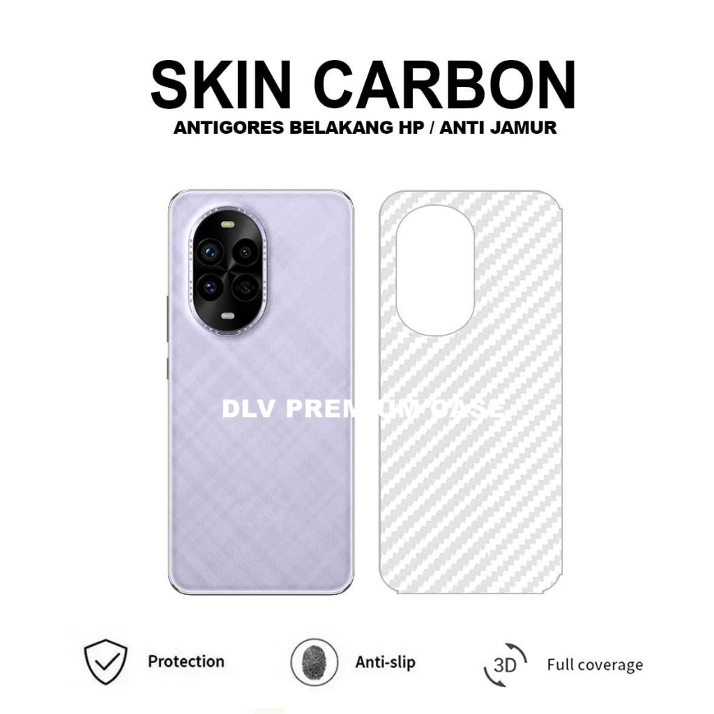 HUAWEI NOVA 13 PRO  SKIN CARBON TRANSPARAN ANTIGORES BELAKANG HUAWEI NOVA 13 PRO SCB1