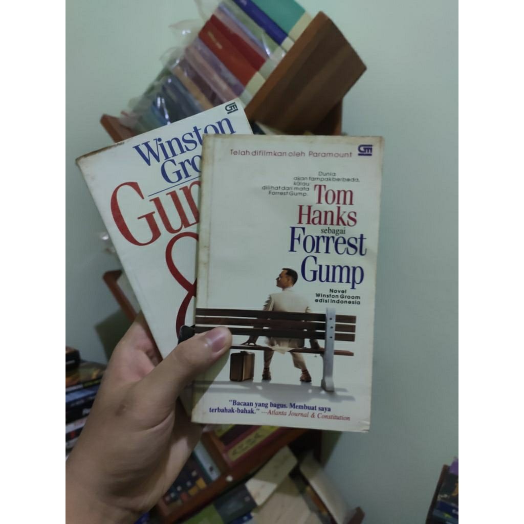 [PRELOVED ORI] Bundle Forrest Gump & Gump Co. - Winston Groom Buku Bekas