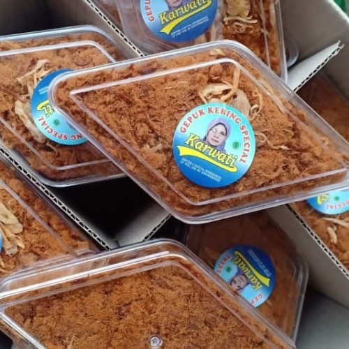 

Gepuk Kering Karwati Special Khas Cianjur Best Seller 100% Original