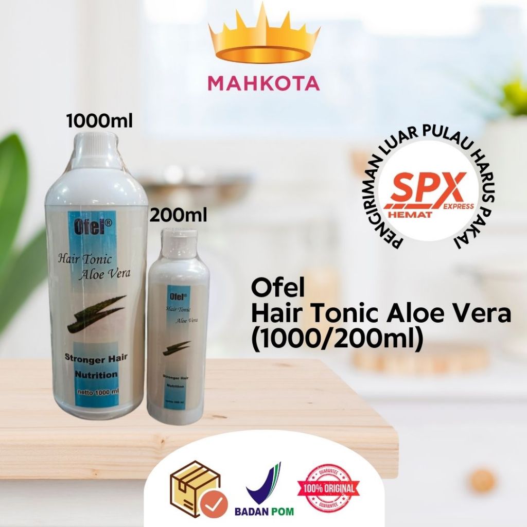 **Mahkotacosmetik**Ofel Hair Tonic Aloe Vera