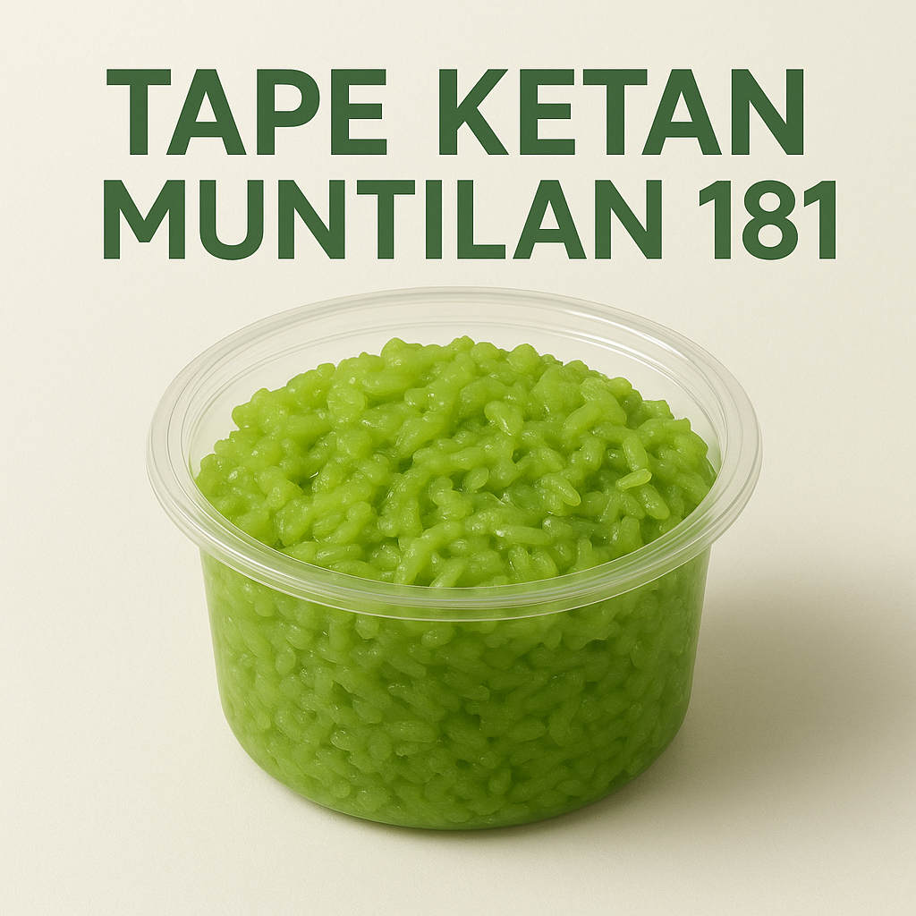 

Tape Ketan Muntilan 181 200gr