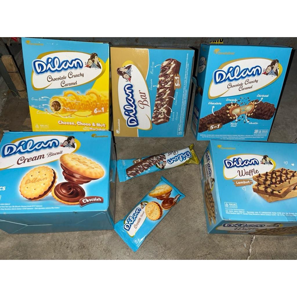 

DILAN coklat crunchy dilan waffle biskuit dilan cream biskuit