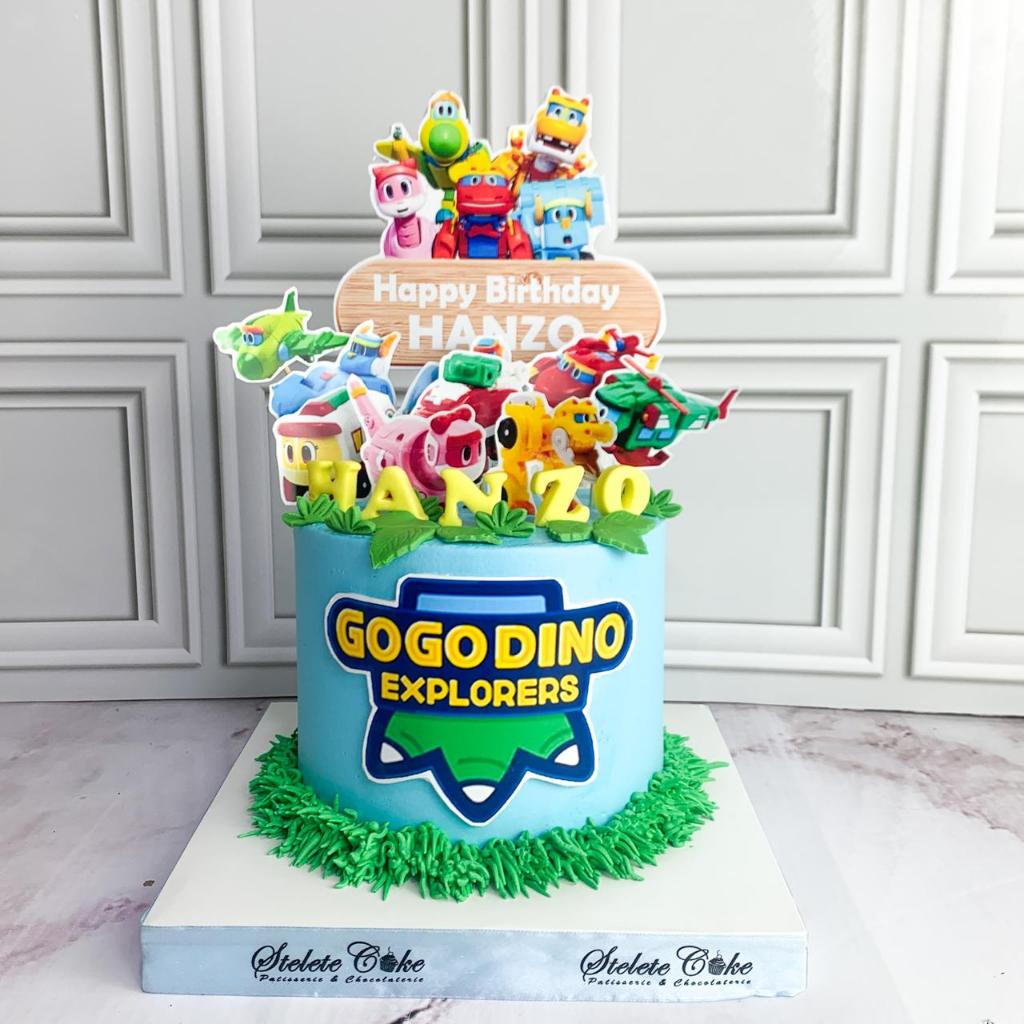 

Kue Ulang Tahun/Birthday Cake/Kue Ultah Tema Gogo Dino/Kue Birthday Jakarta