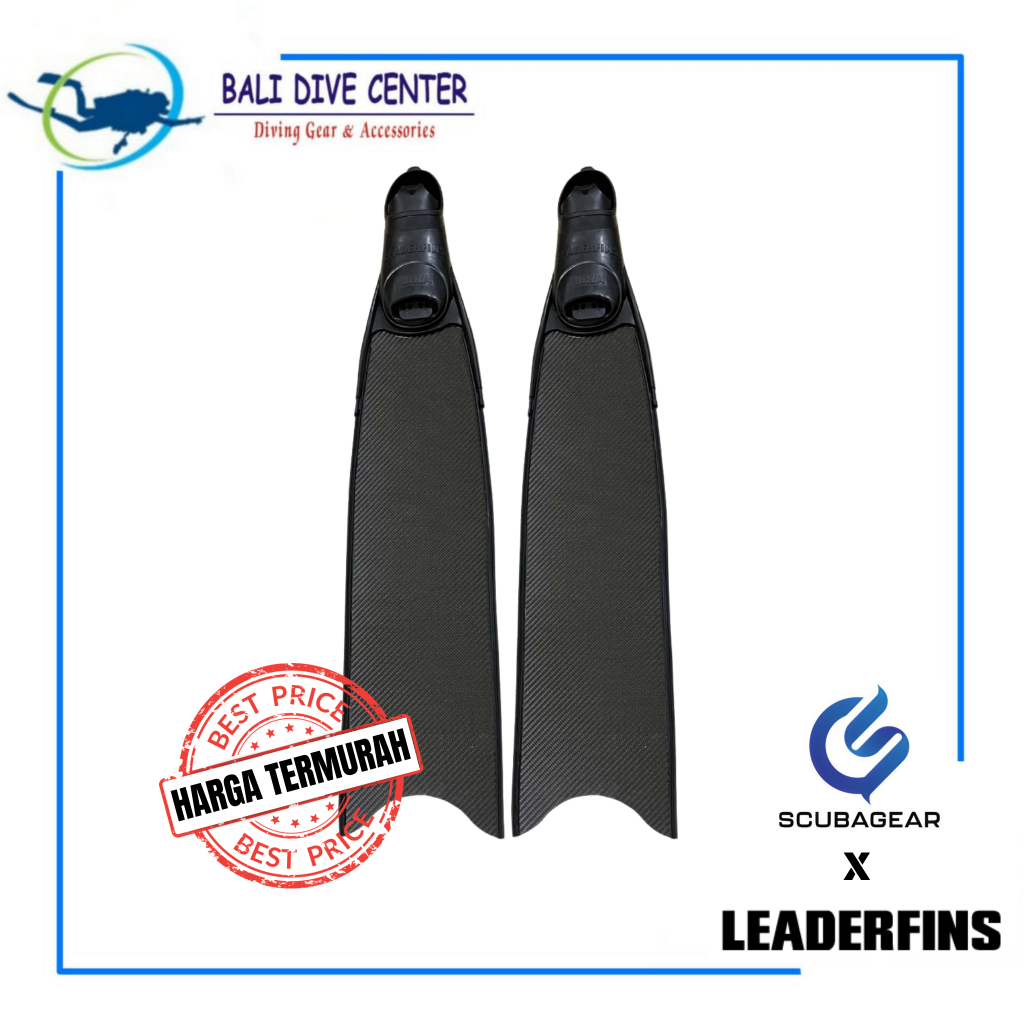 Long Fins Carbon Black- Freediving & Spearfishing