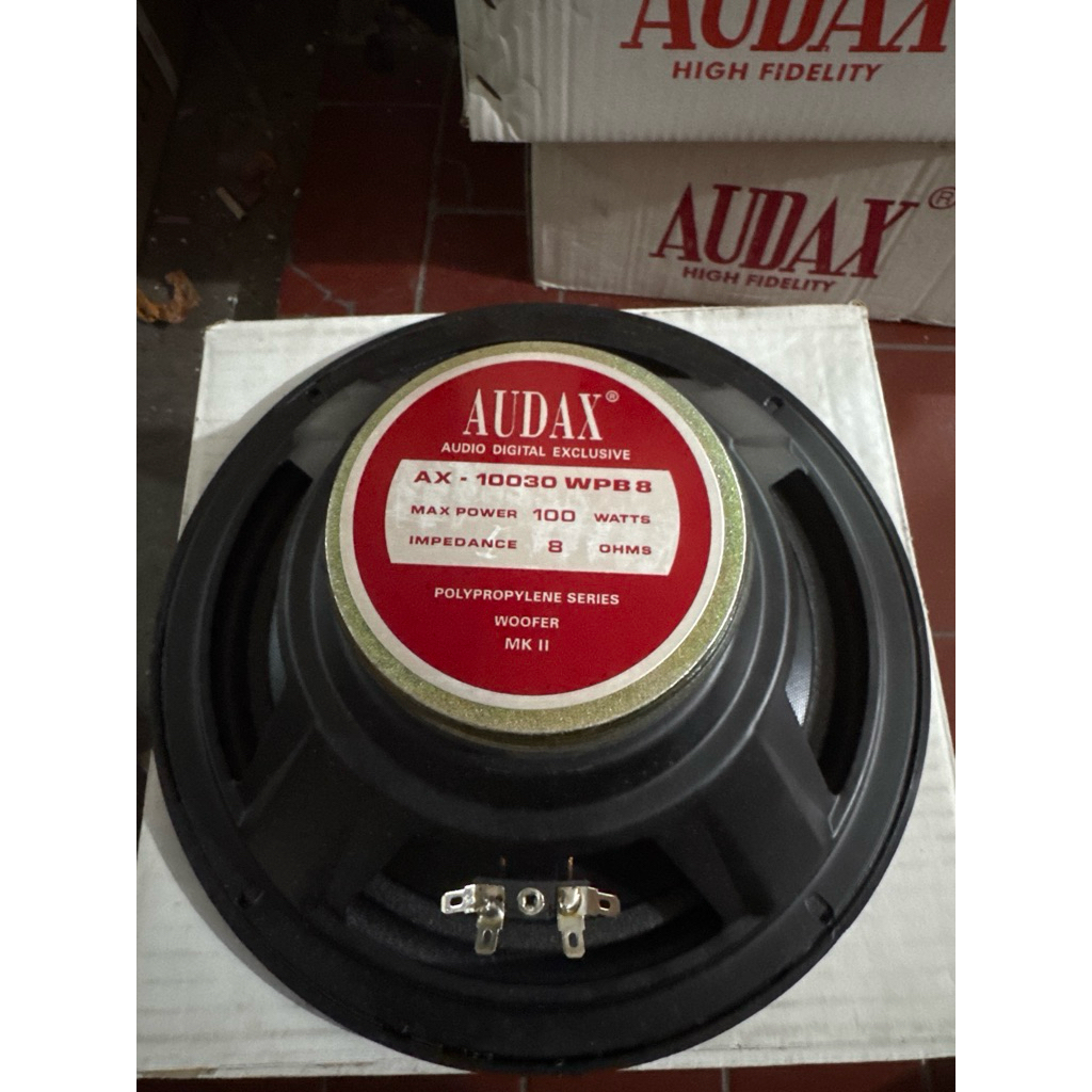 Speaker Audax 10” Woofer AX 10030 WPB8