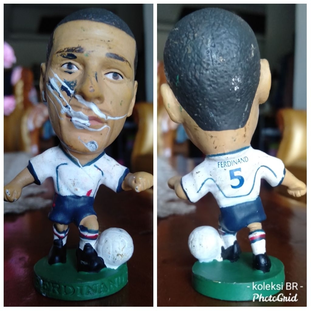 action figure corinthian prostar Rio Ferdinand England