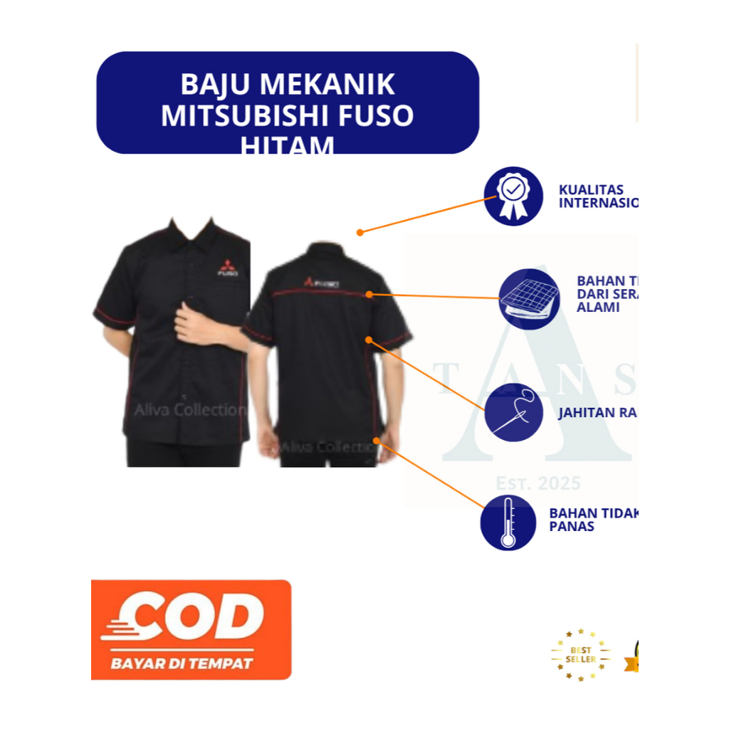 BAJU FUSO | Baju Sales Fuso | Baju Hino | Baju Sales Hino
