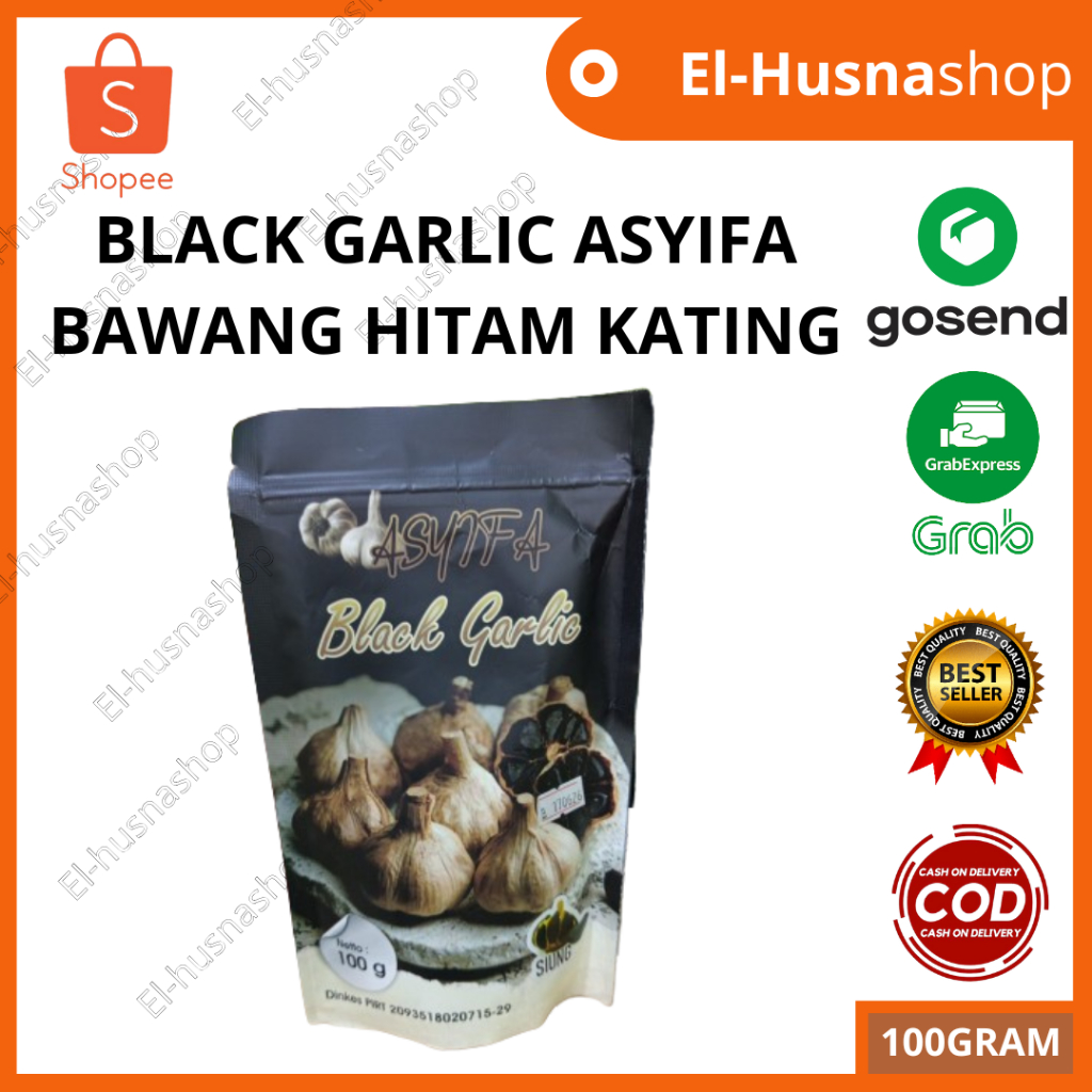 

Black Garlic Original Bawang Hitam Kating Siung Asyifa 100gram