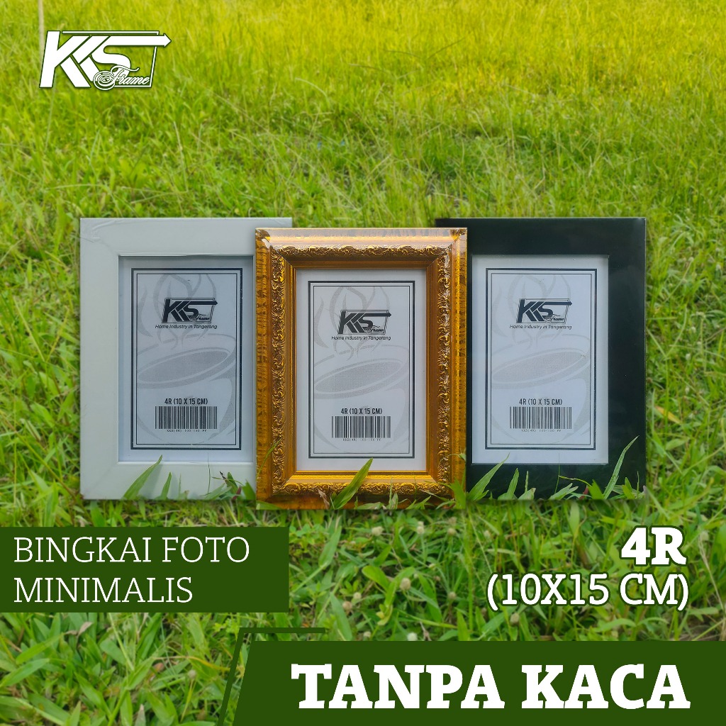 Bingkai Foto 4R (10x15cm) Tanpa Kaca /Frame Foto/Bingkai Poto/Photo Frame/Pigura Photo aesthetic