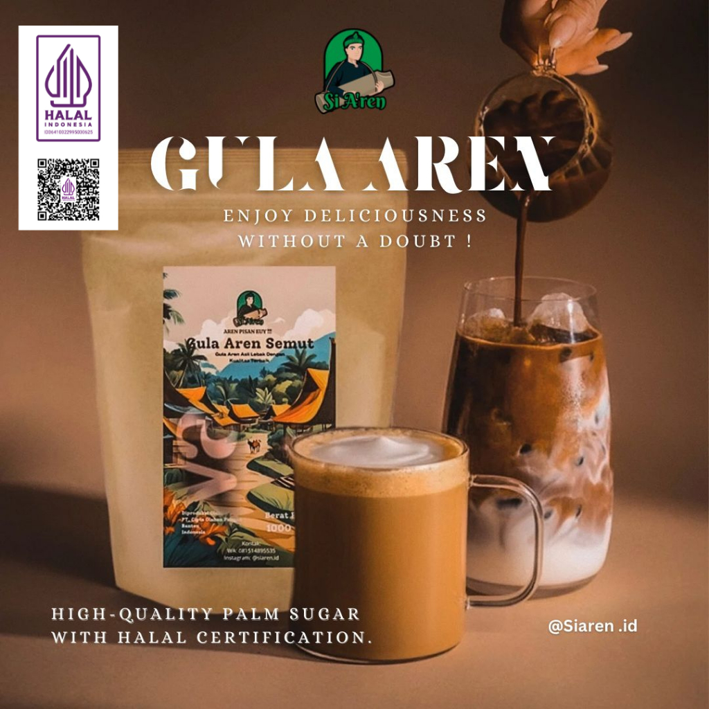 

Gula Aren Semut Asli - Gula Aren Asli Lebak - Organic Palm Sugar - Siaren