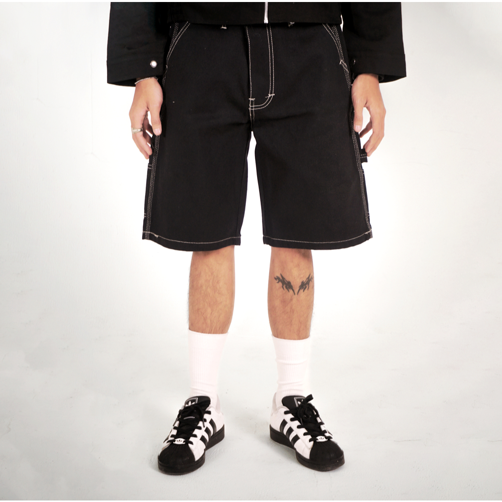 Bitsnbobs76 Celana Pendek Jorts Pants Short Denim