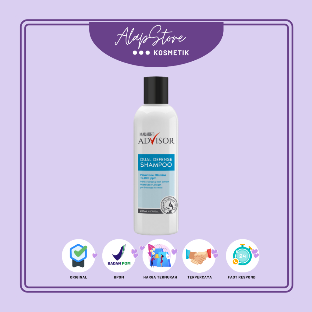 Makarizo ADVISOR Shampoo / Makarizo Advisor Dual Defense Shampoo