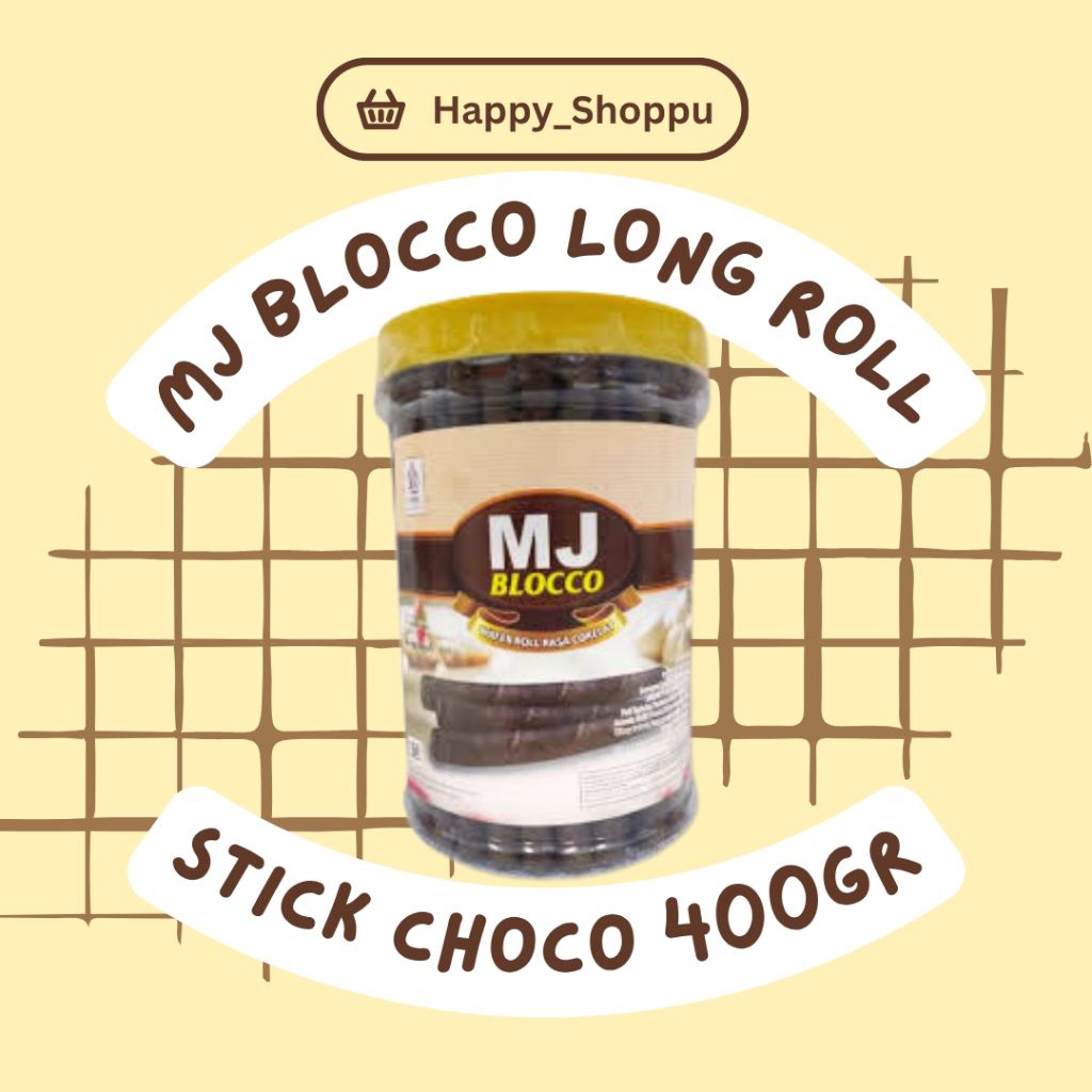

MJ Wafer Stick Roll Blocco Long dan Croon Vanilla
