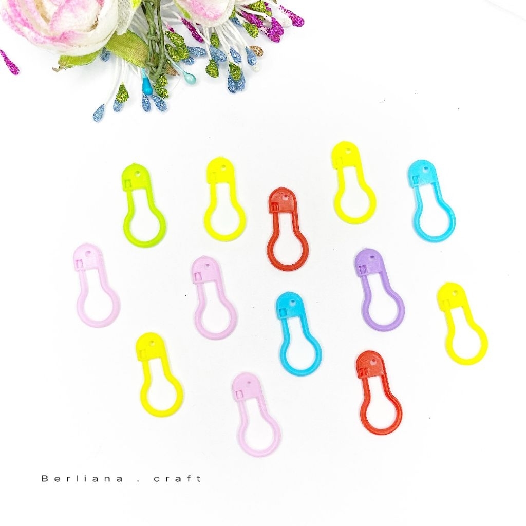 (20pcs) Peniti Bohlam Plastik