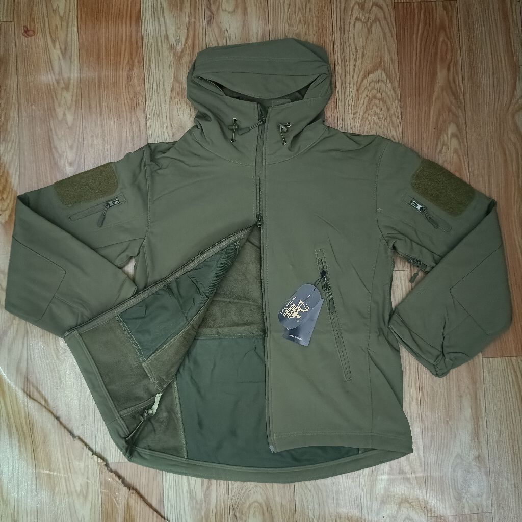Jaket Tactical TAD Hijau Import Waterproof / Jaket Tactical TAD / Jaket TAD