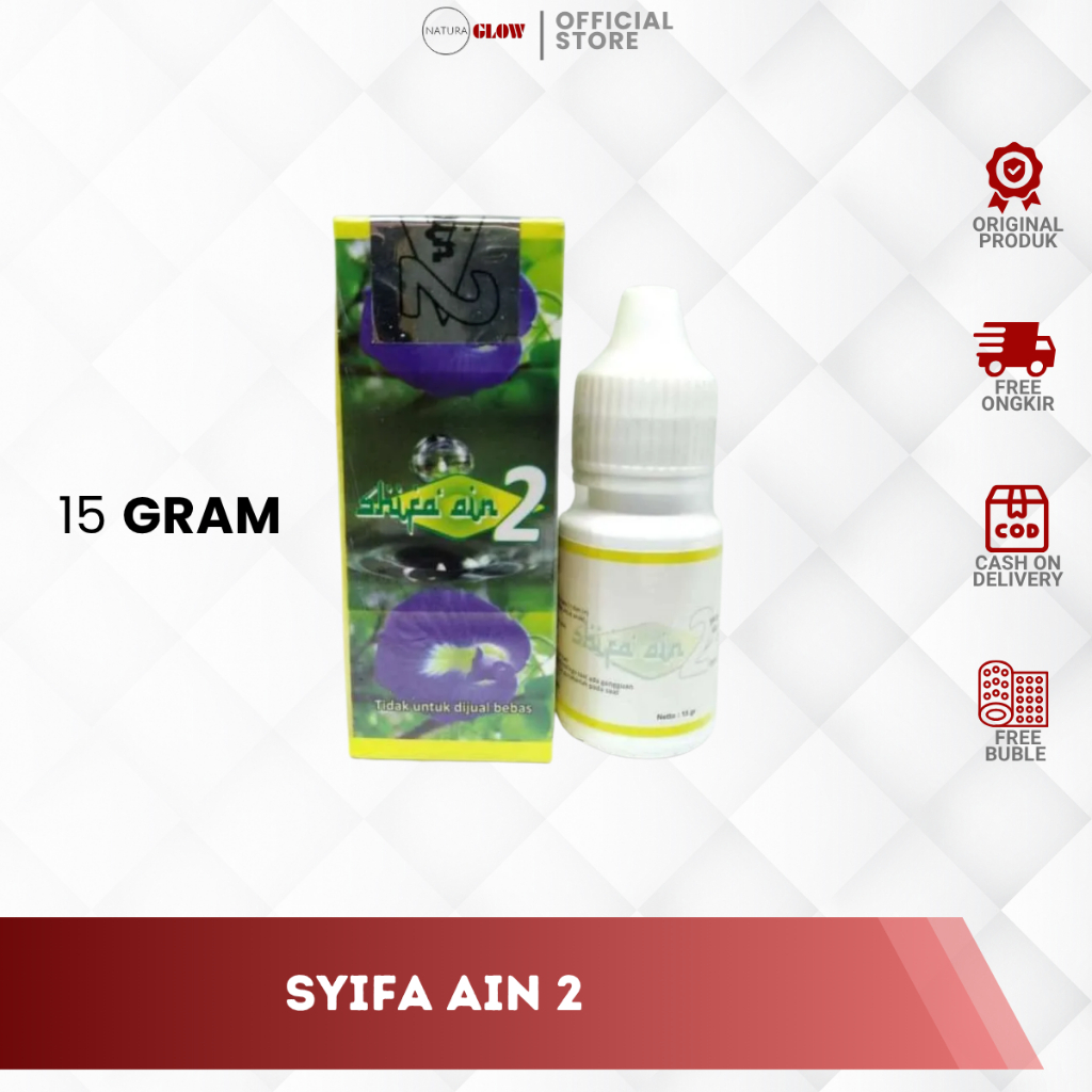 SYIFA AIN2 - tetes mata, hidung, dan telinga | bantu atasi iritasi | mata sehat, hidup lebih berarti