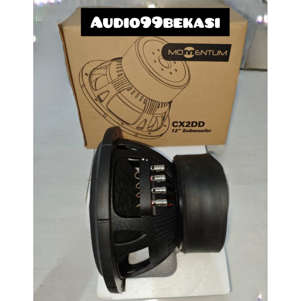 subwoofer momentum cx2dd 12inch original