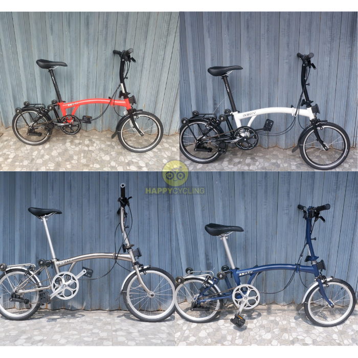 Fullbike Sepeda Lipat 3Sixty Seli Folding Bike Happy Cycling