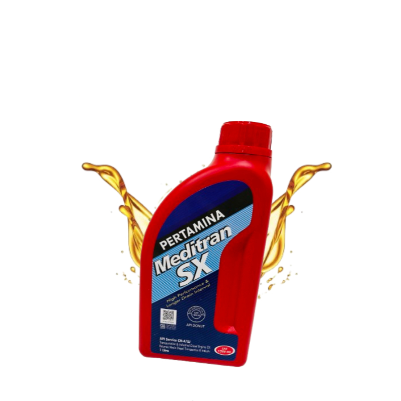 OLI MEDITRAN SX 1Liter SAE 15W-40 PERTAMINA MEDITRAN SX 1000ML