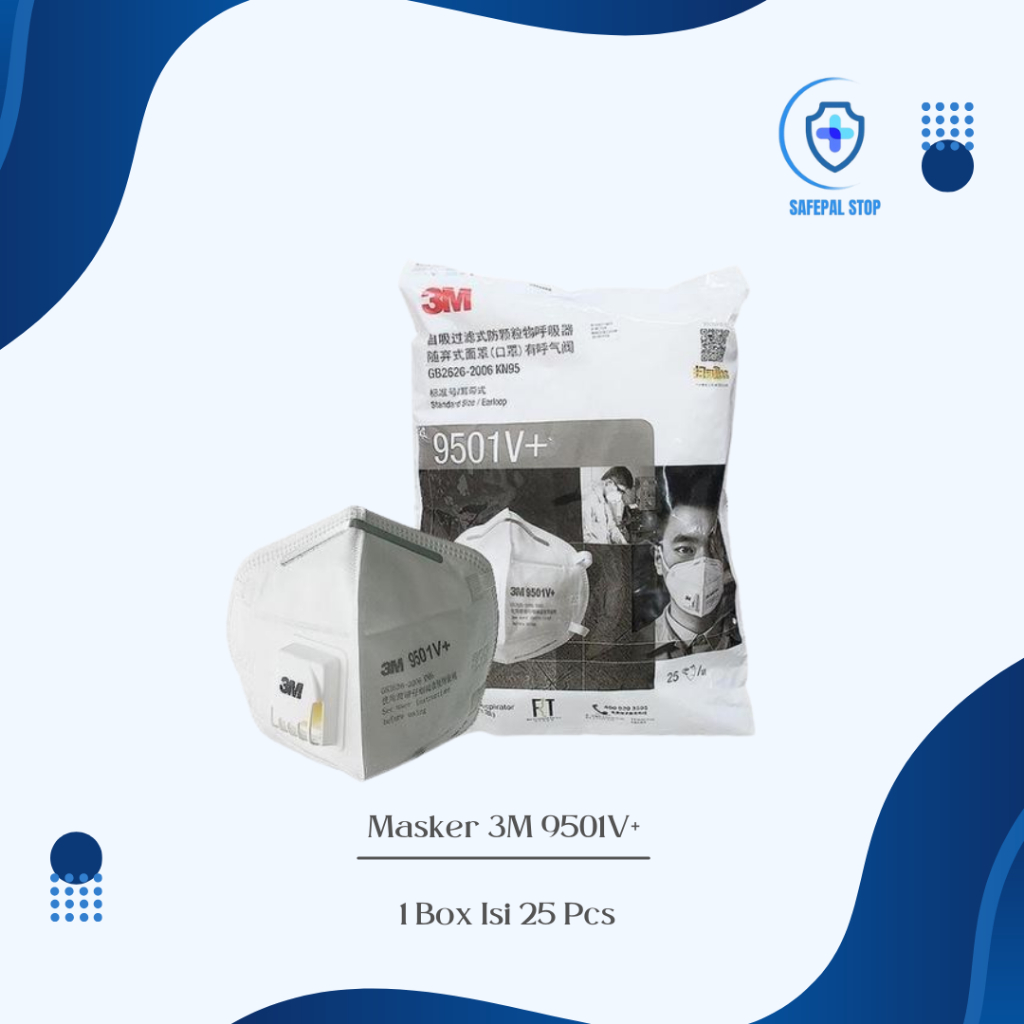 Masker 3M 9501V+ KN95
