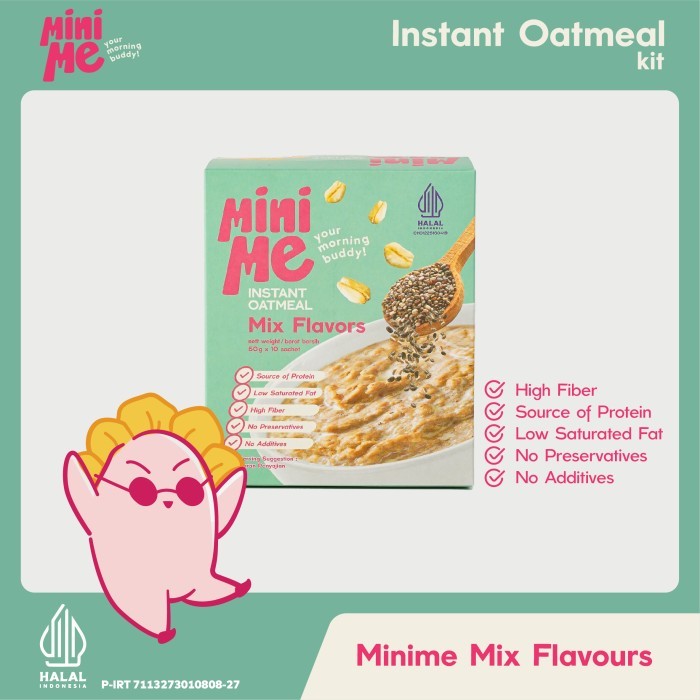 

Sale MINIME Instant Oatmeal Box of 10 [Khusus Clearance]