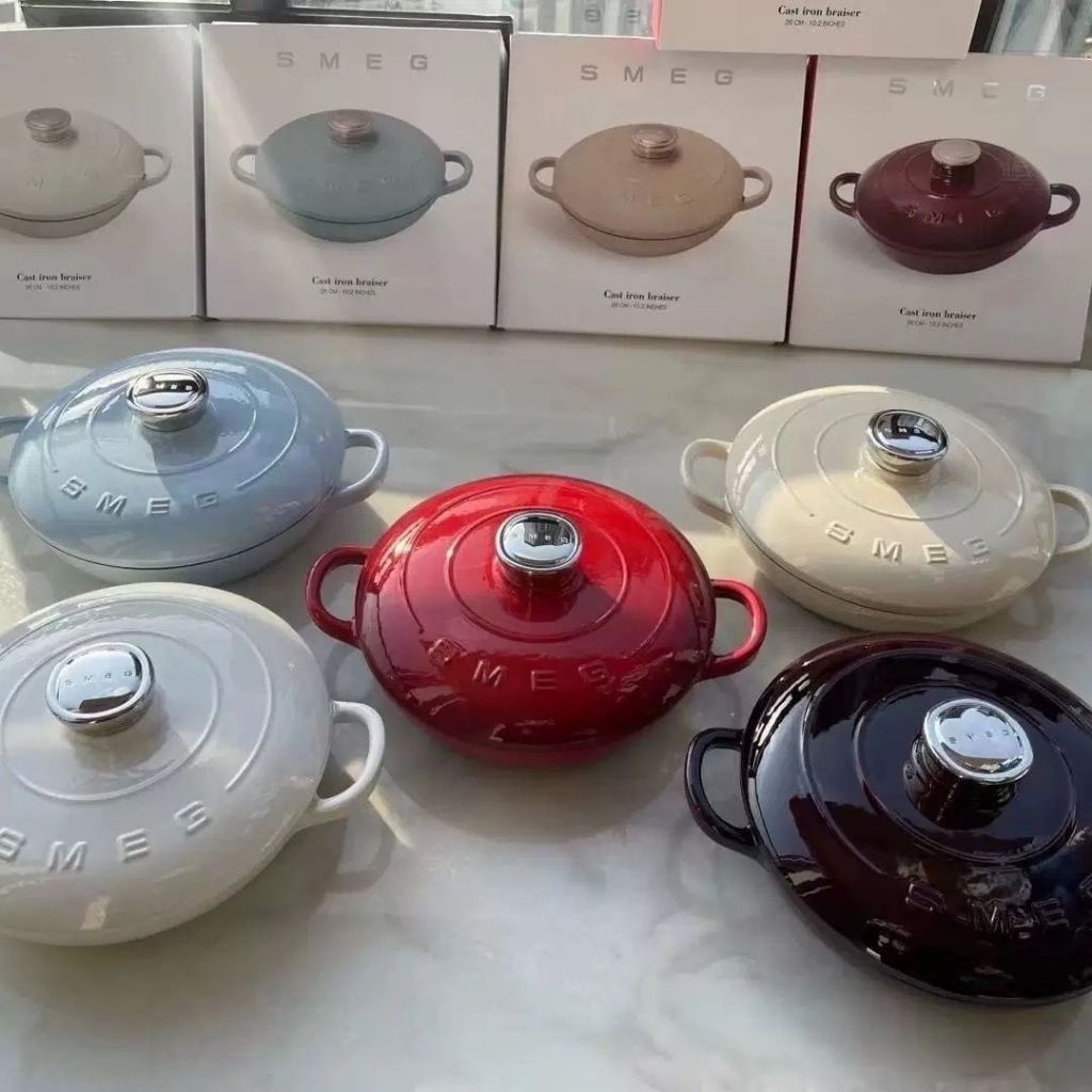 SMEG Panci IRON CAST - PANCI SMEG 26CM