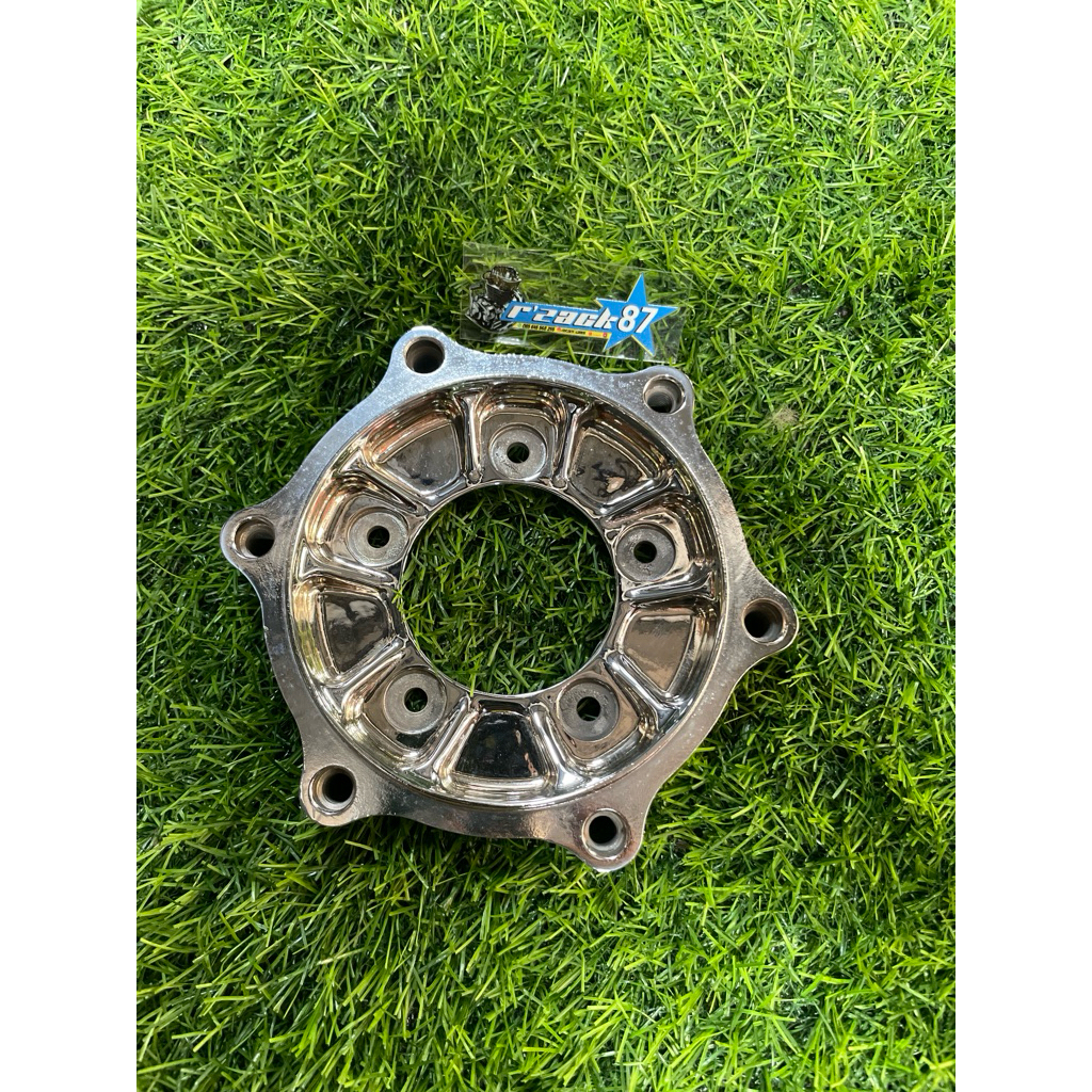 Plendes adaptor disc piringan cakram depan megapro tiger lama original crom