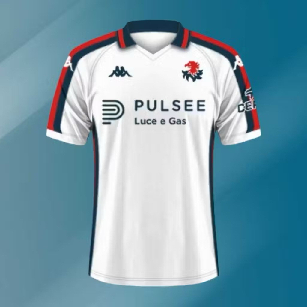 Jersey Vintage Genoa FC Krah Polo kain gratis nick name baju jersey vintage