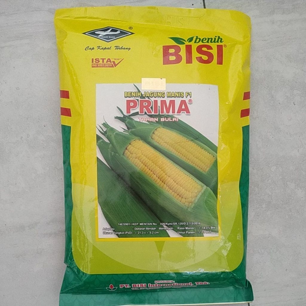 Benih jagung manis PRIMA 500gr jagung prima