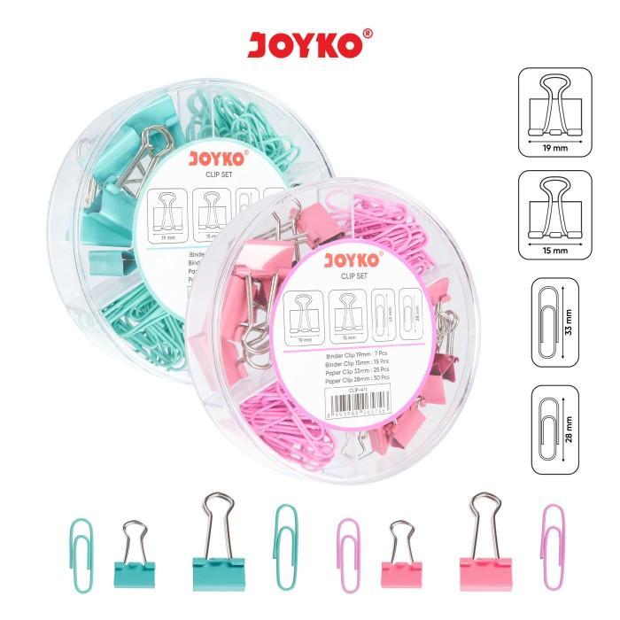 

JOYKO CLIP SET CLIP-471 / Klip Heavy Duty Warna Warna