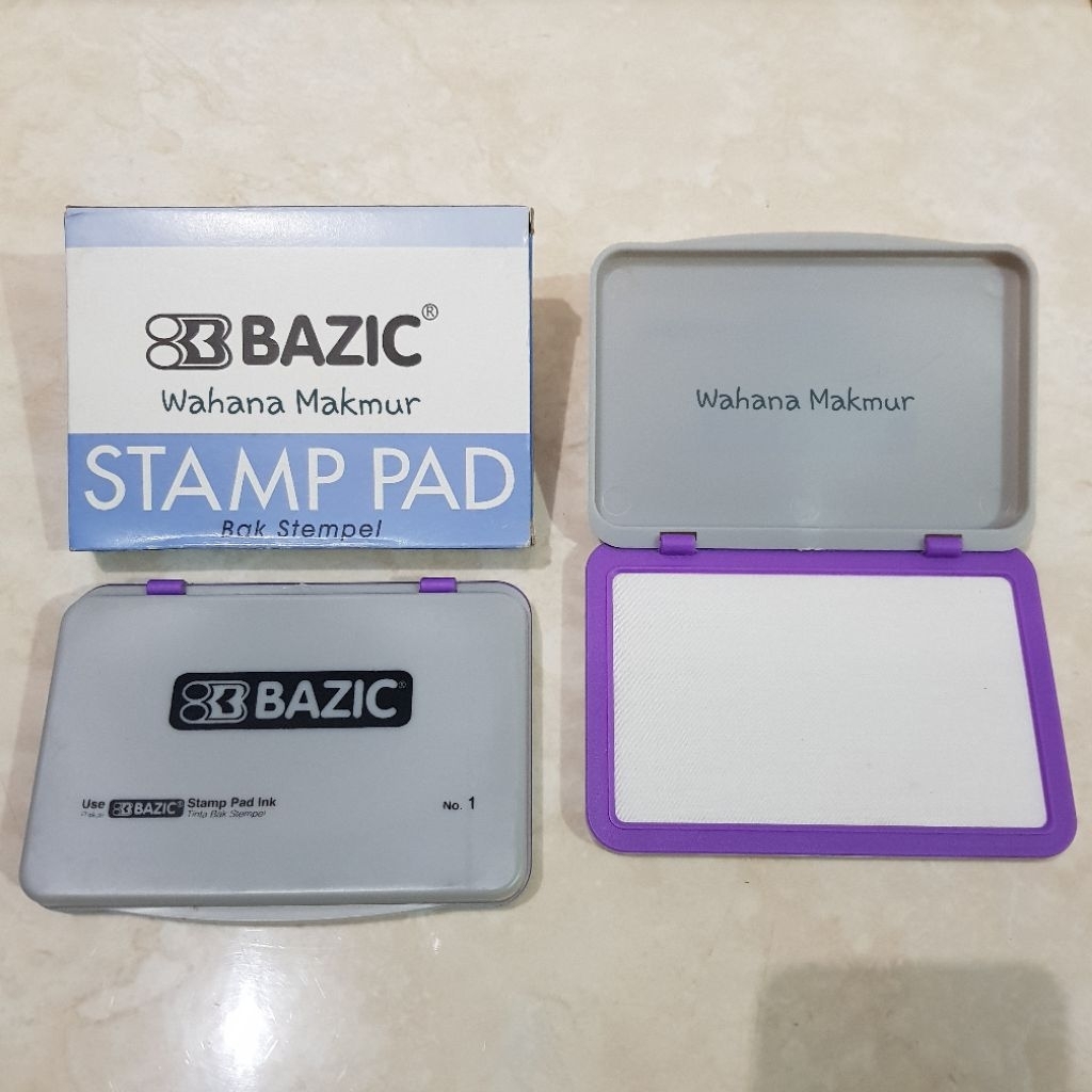 

Bantalan cap stempel No.1 polosan tanpa tinta