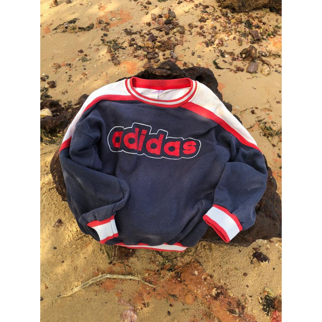 Sweater Adidas Vintage Second original bekas murah pria wanita 90s
