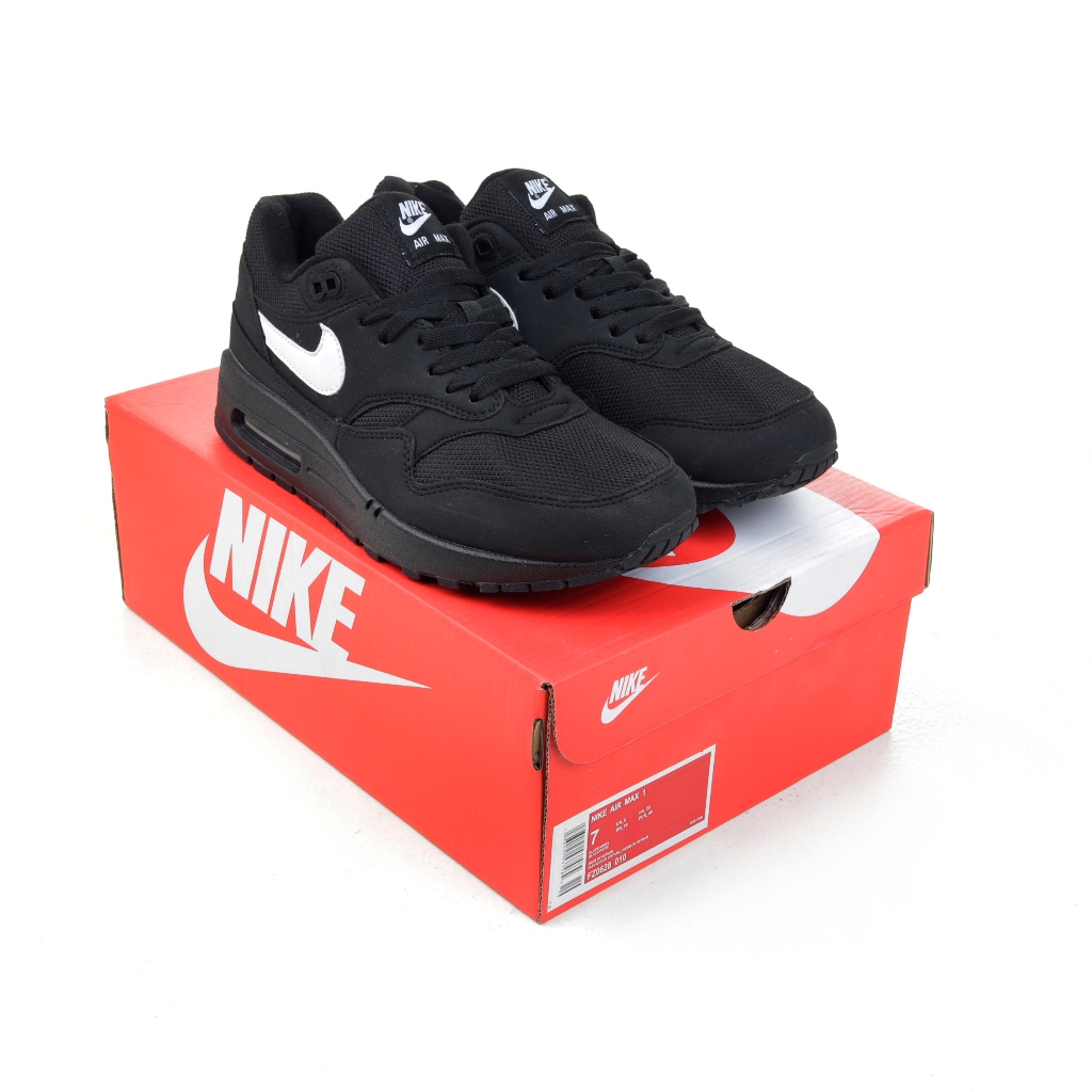 Nike Air Max 1 Black White Swoosh