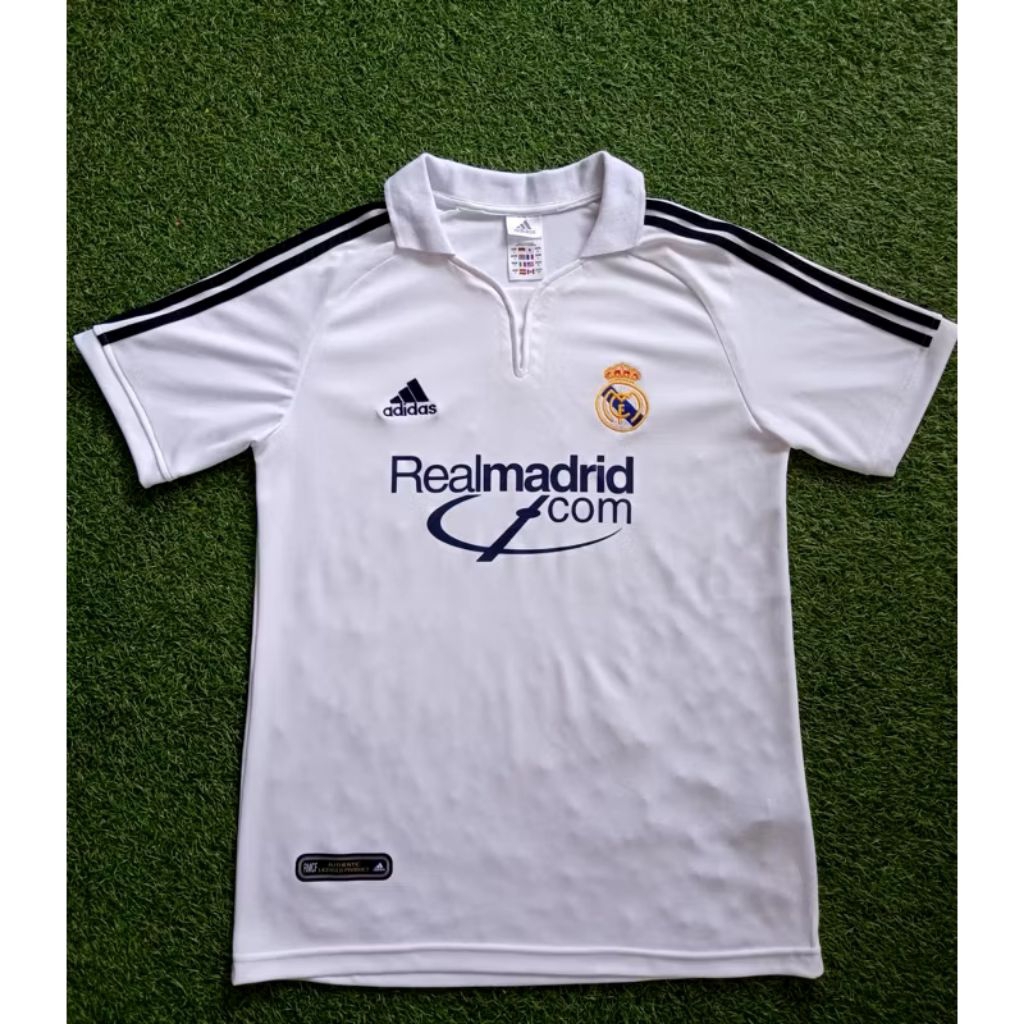 Jersey Retro Mdrid Home 2001 Vintage Jersey Classic Retro Blokecore