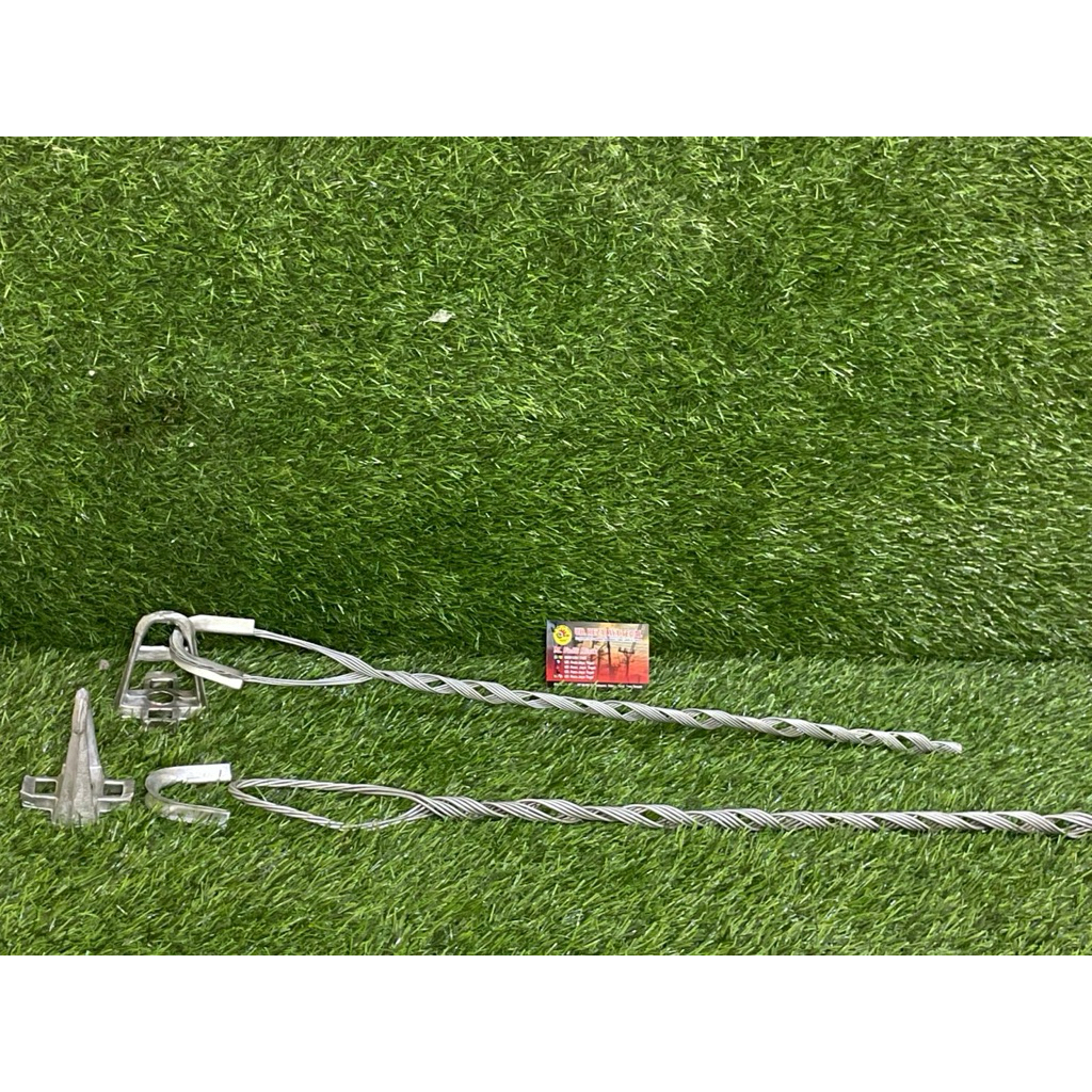 Helical Deadend Clamp FO – Penjepit Kabel Fiber Optik (Pilihan 12 s/d 144 core)