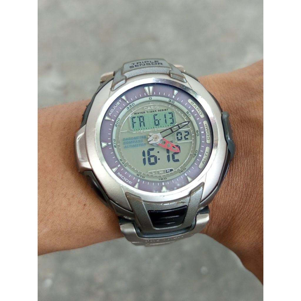 Casio PRG 60TJ TITANIUM PROTREK JDM