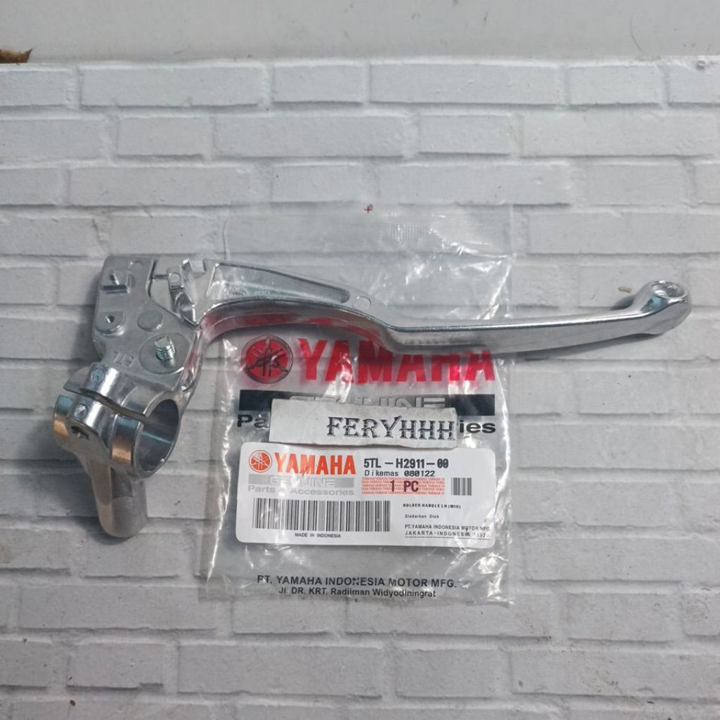 handle rem kiri + dudukan spion handle kiri mio / mio soul / mio sporty