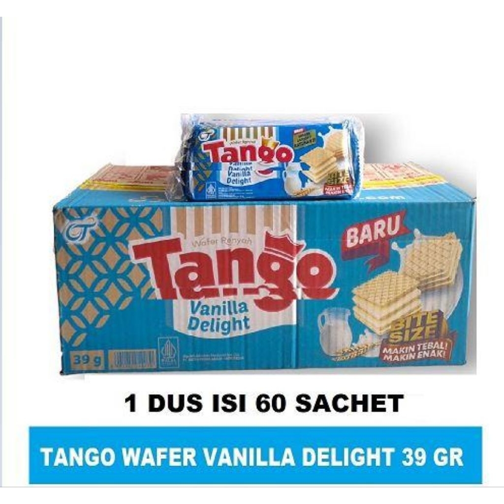 

tango vanilla delight 35 gr 1 dus isi 60 sachet