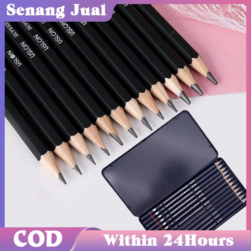 

2H-8B Pena Sketsa / Set Pensil / Pensil Gambar Set Lengkap / Untuk Membuat Sketsa Dan Melukis