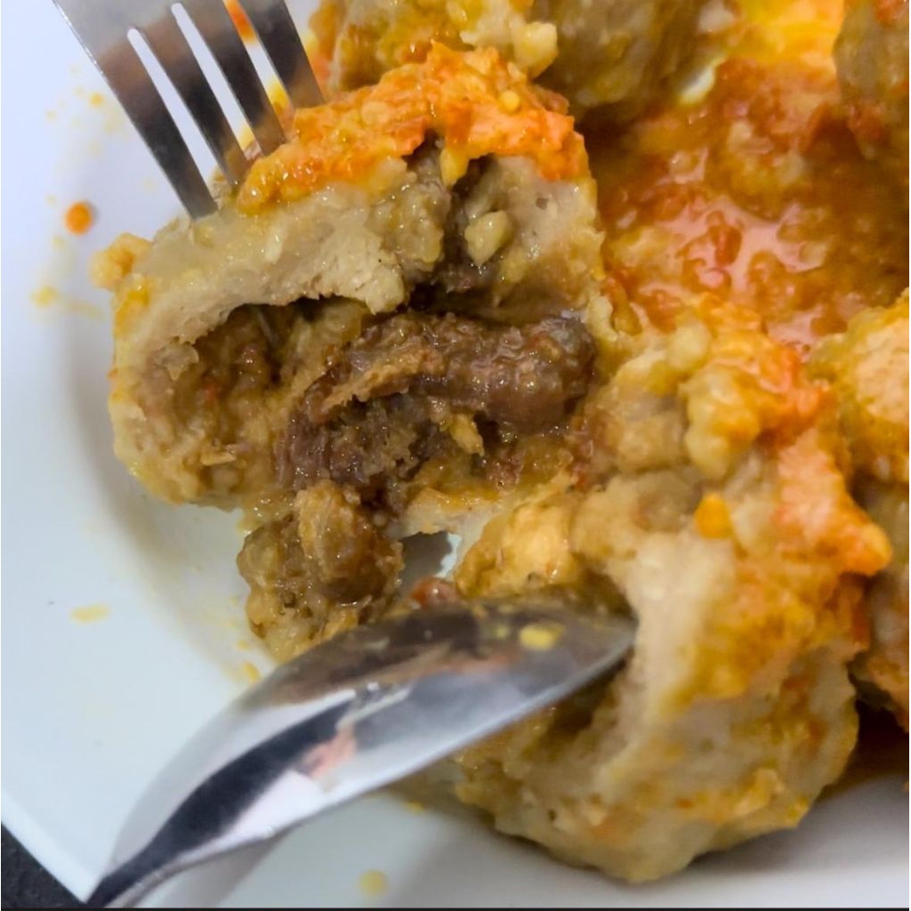 

Bakso isi jando sambal geprek mak nyosss isi 4