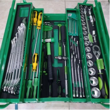 Termurah Tool Box Set Tekiro Isi 66 Pcs/Mekanik Tool Set 66 Pcs/Mechanic Tool Set 66 Pcs/Kotak Perka