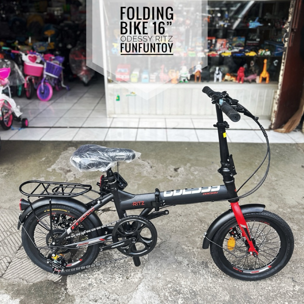 SEPEDA LIPAT 16 20 ODESSY RITZ BONCENGAN Rem Discbrake TERBARU