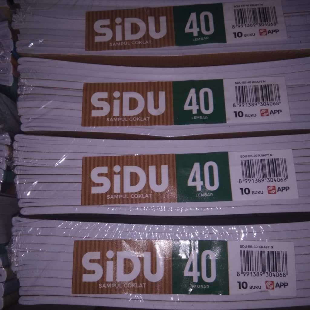 

Buku Tulis [10PCS] Sidu Karf 40Lembar 1Pack