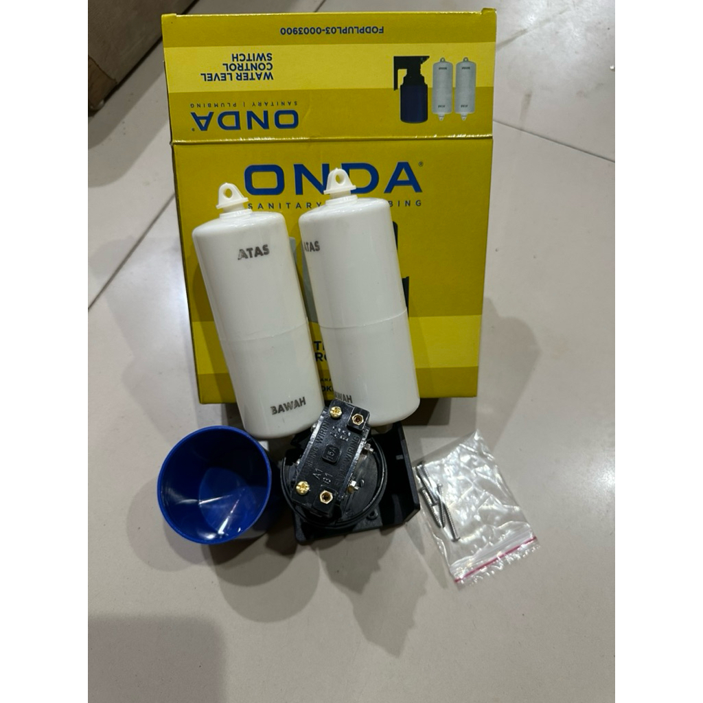 Pelampung otomatis tandon air,toren air/Water level control switch ONDA
