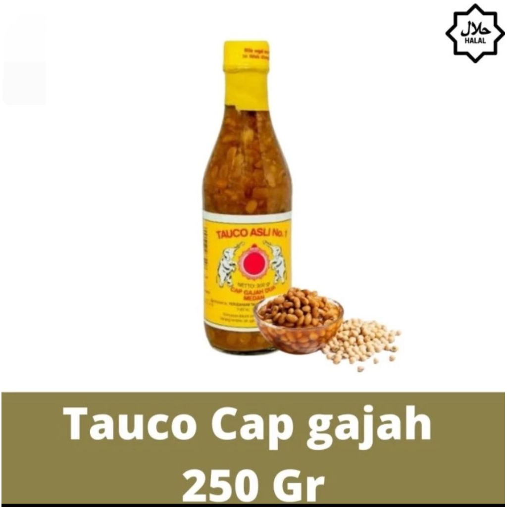 

Tauco asli Medan cap gajah dua 250ml