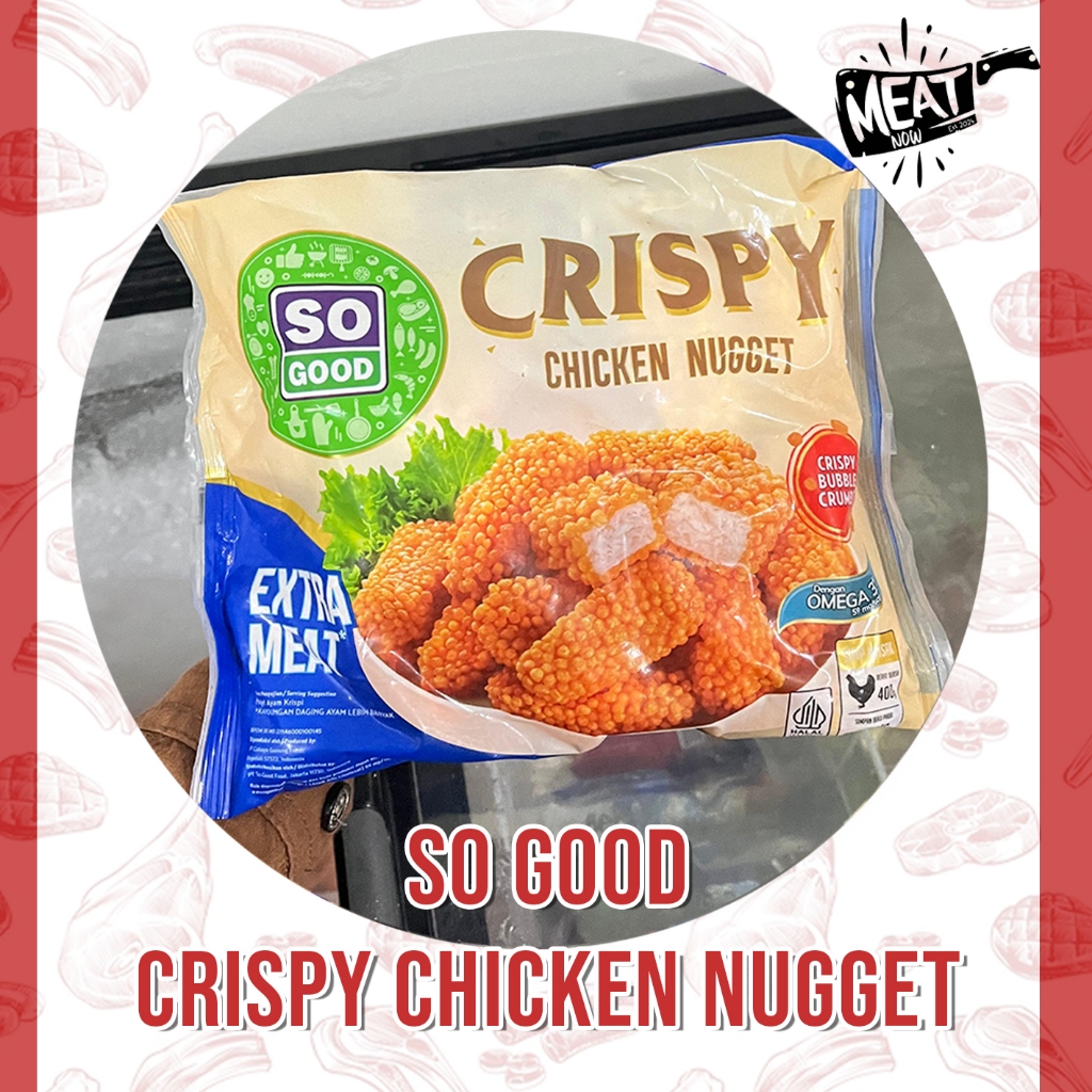 

So Good Crispy Chicken Nugget Extra Melt