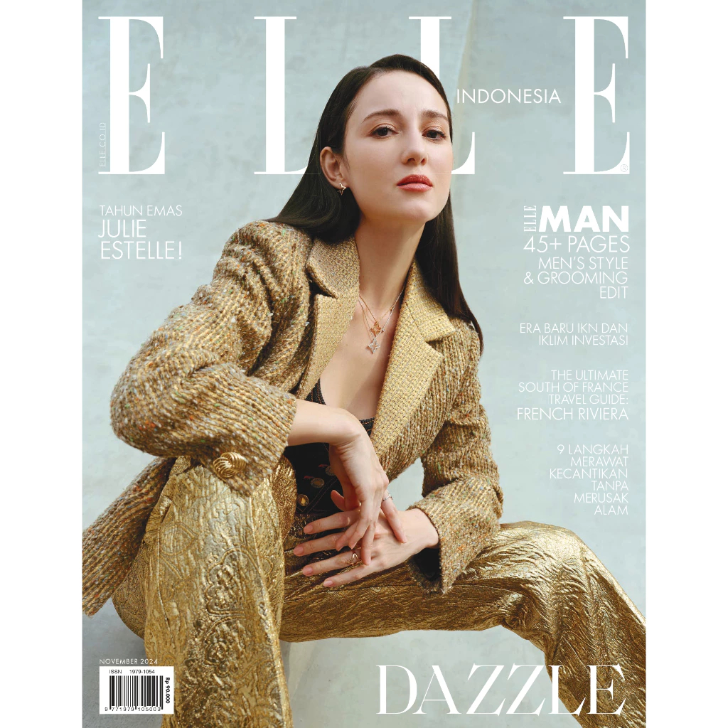 Majalah ELLE Indonesia Edisi November 2024 - Julie Estelle