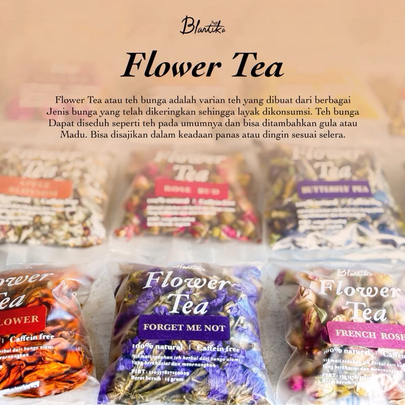 

Blantika Flower Tea Teh Orange Blossom Premium – Aroma Bunga Jeruk Segar, Relaksasi Alami