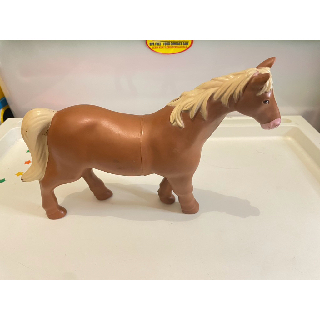 FIGUR KUDA Learning Resources Farm Horse 7" tall 9" long-KUDA LR