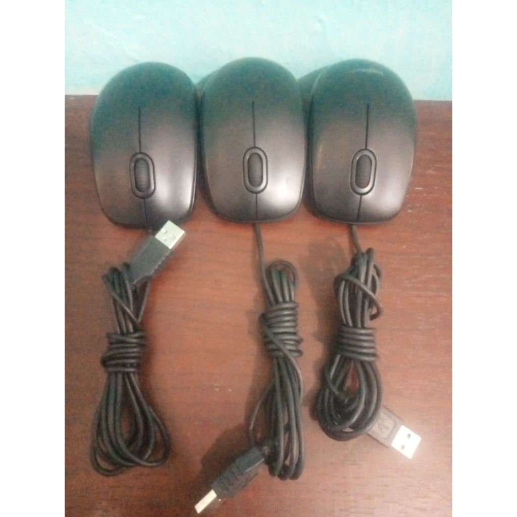 Mouse logitech/Hp/Acer/Lenovo/dell   USB /ps2 bisa di pakai untuk laptop /Aio dan mini pc bekas orig